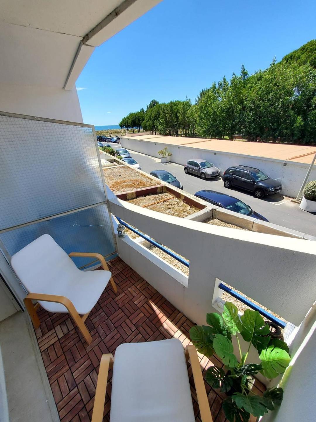 As17378 - P4 Dans Une Residence Sur La Plage Avec Vue Mer Et Piscine Le Grau-du-Roi Exterior foto